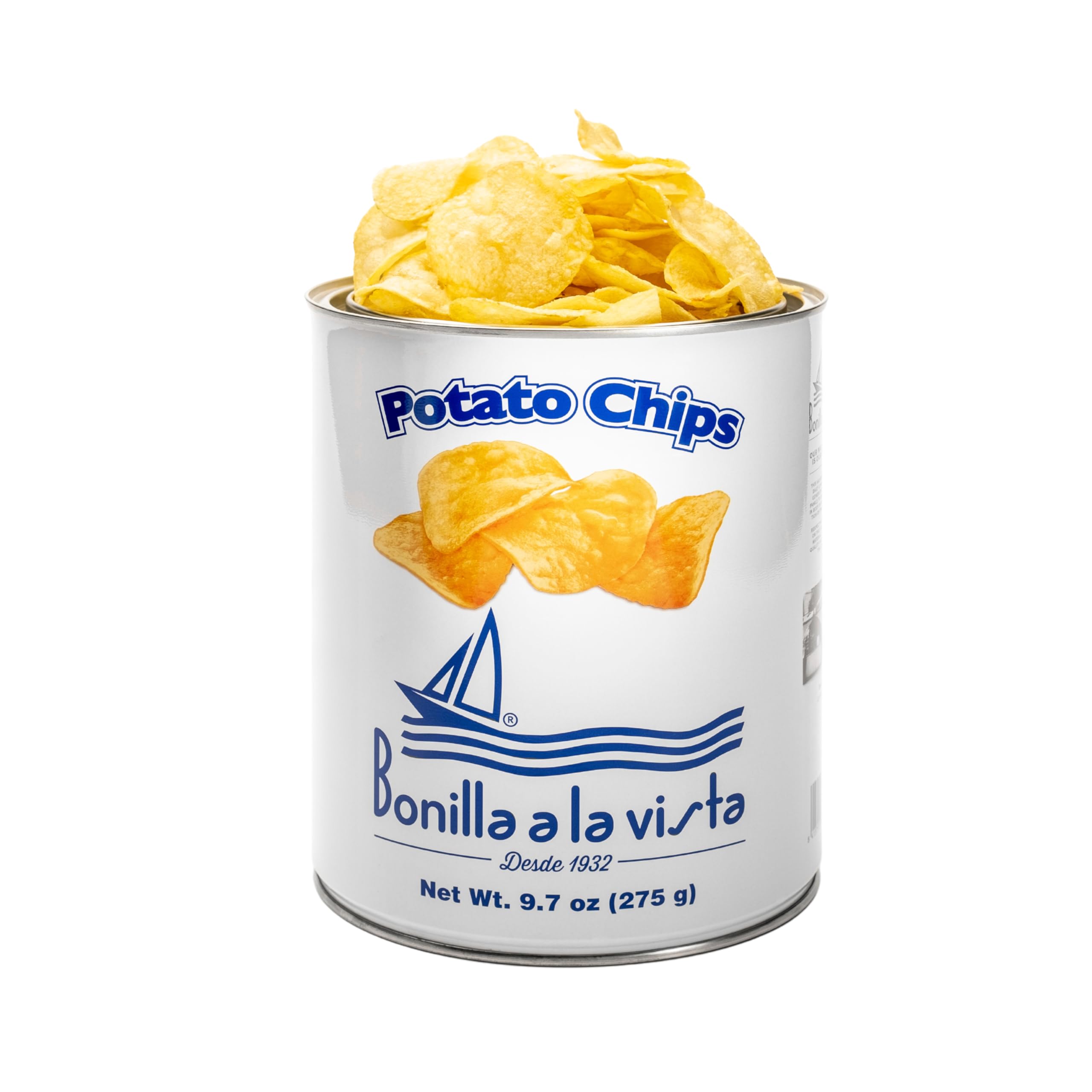 Bonilla a la Vista Galician potatoes closeup shows fresh, high-quality ingredients for gourmet snacking