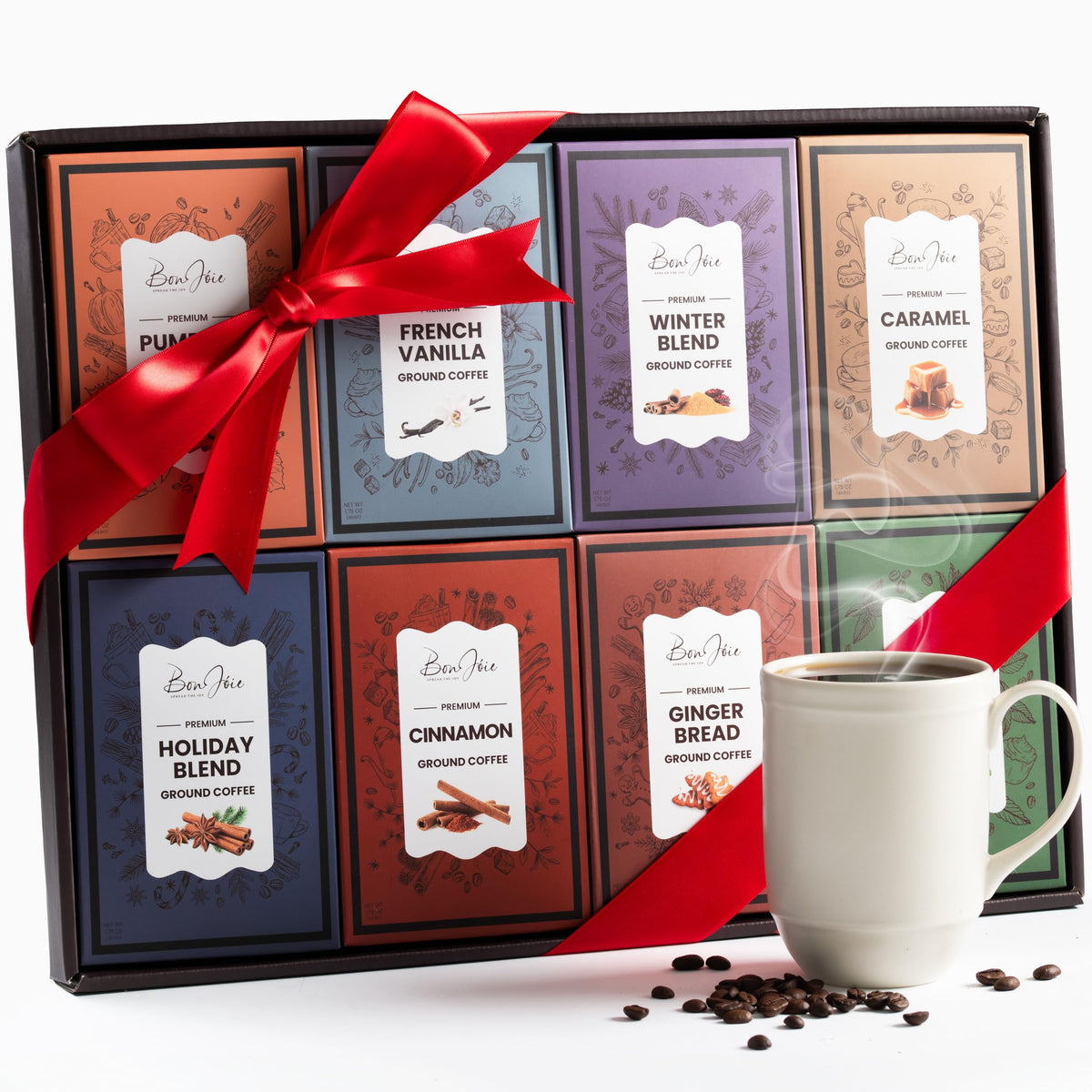 BonJoie coffee gifts set gift box ready for holiday gifting