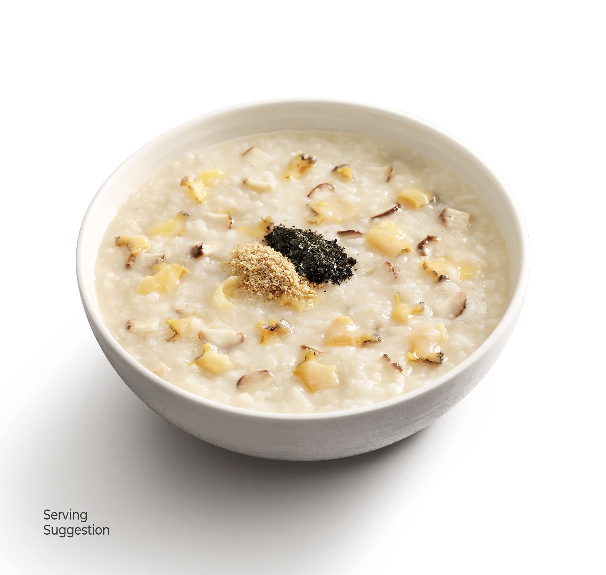 BonJuk porridge being boiled in water for quick meals.