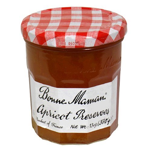 Bonne Maman apricot preserves enhancing baked goods and desserts