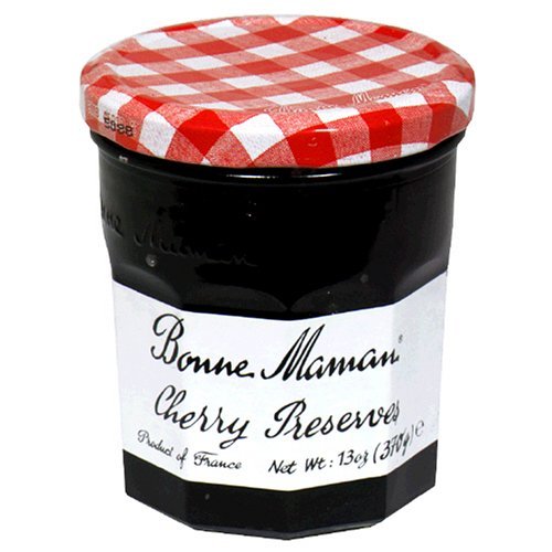 Six-pack of Bonne Maman Cherry Preserves ready for gifting or sharing.