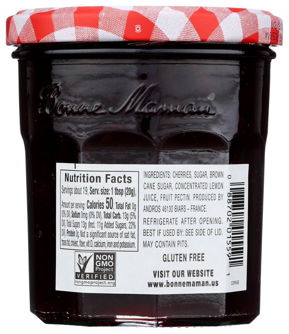 Spread on toast with Bonne Maman Cherry Preserves for a quick breakfast treat.