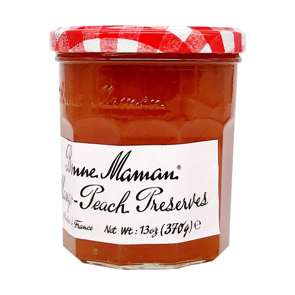 Bonne Maman Mango Peach toast; vibrant fruit flavor brightens morning