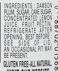 Bonne Maman Plum Preserves ingredients-label signals simple ingredients for snacking