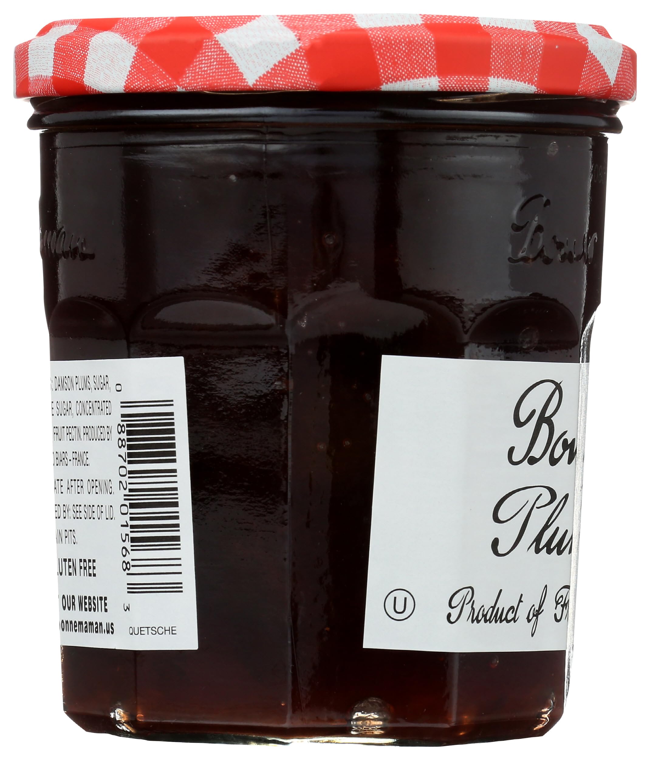 Bonne Maman Plum Preserves tasting-slice pairs well with cheese boards and breakfasts