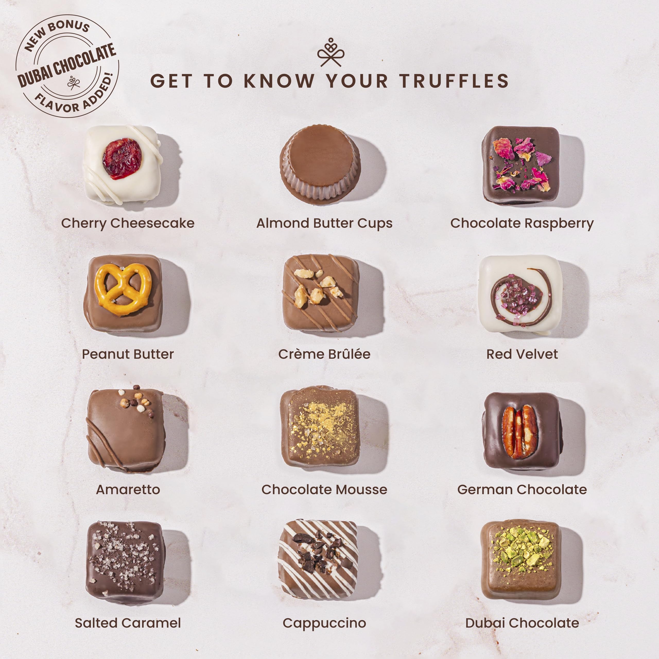 Bonnie and Pop caramel cups reveal creamy centers for indulgent moments.