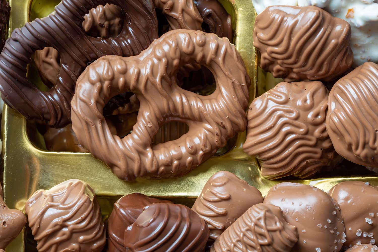 Family celebration image featuring Bonnie and Pop chocolate assortment.