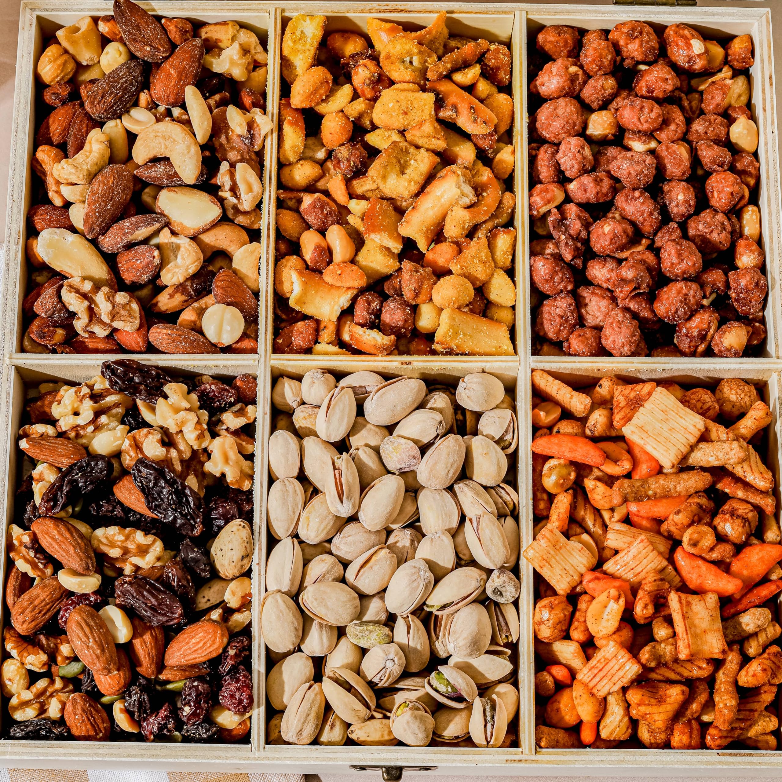 Bonnie and Pop individually wrapped nuts stay fresh for gifting