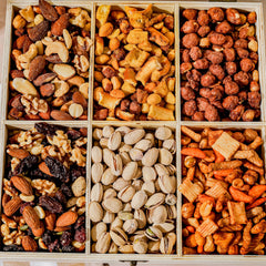 Bonnie and Pop individually wrapped nuts stay fresh for gifting
