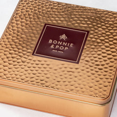 Bonnie and Pop keepsake tin provides a lasting keepsake after gifting.