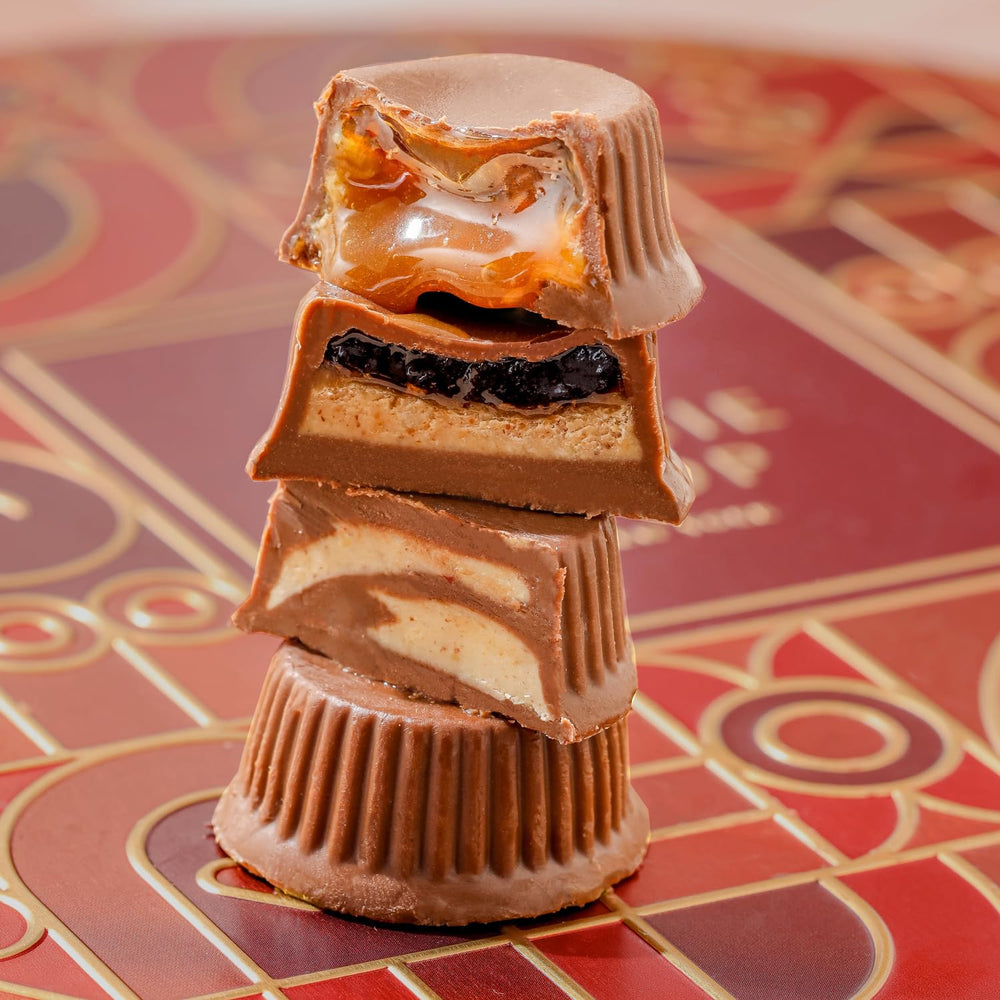Bonnie and Pop truffles assortment with rich aromas and glossy finish.