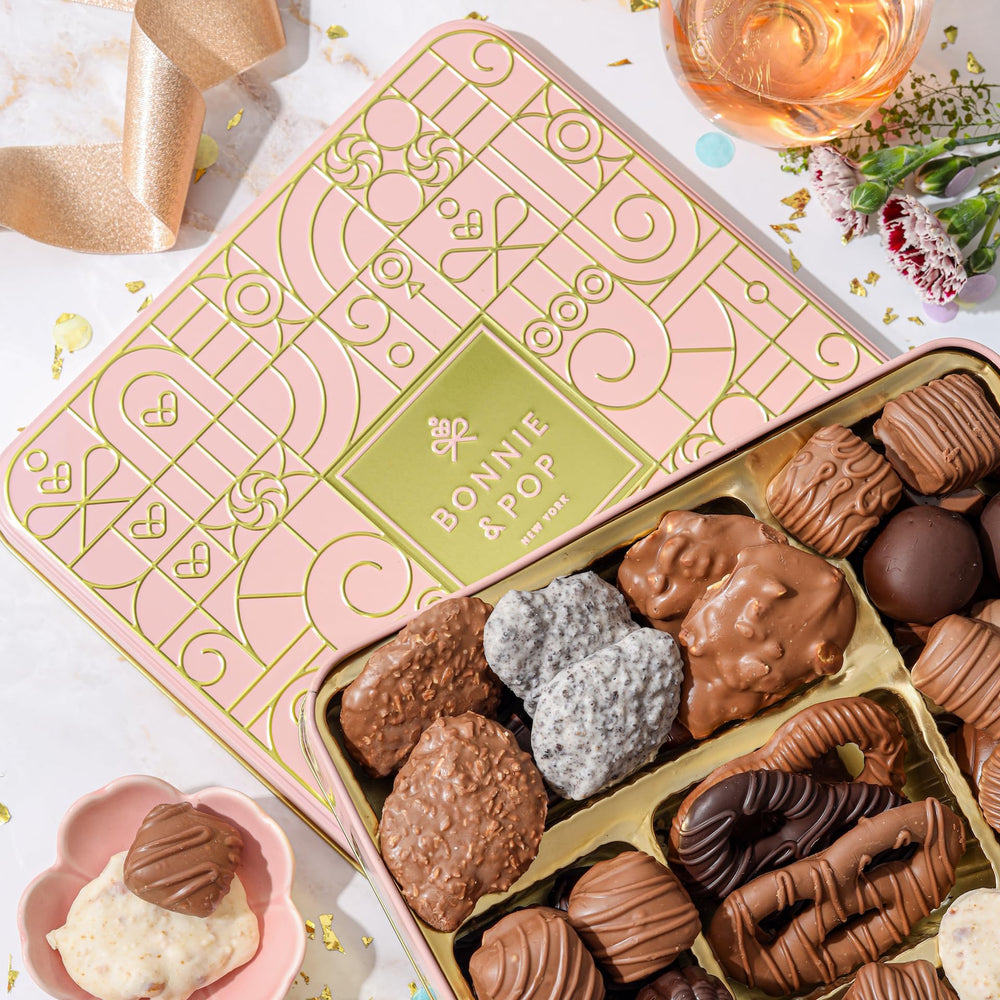 Bonnie and Pop pecan snappers with toffee notes.