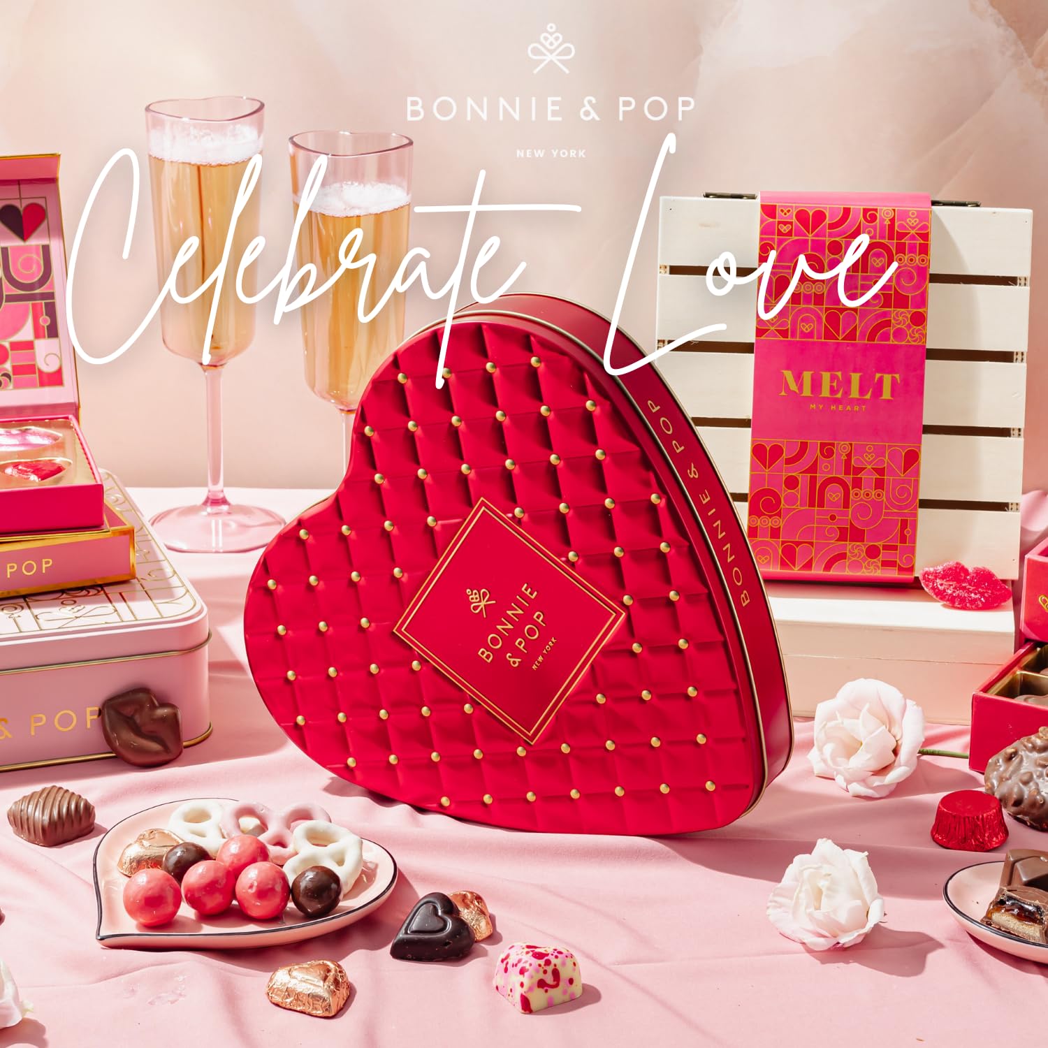 Bonnie & Pop romantic unboxing scene to inspire gifting.