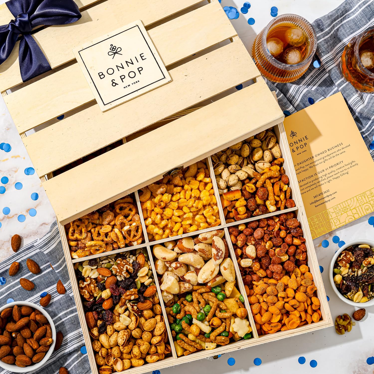 BONNIE AND POP Salted Mixed Nuts for balanced crunch
