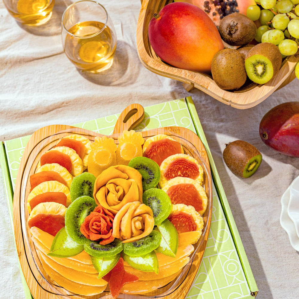 Bonnie and Pop wooden tray doubles as chic home décor after snacks