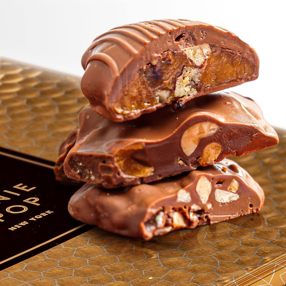 Bonnie and Pop two-plus pounds chocolate assortment offers generous sharing possibilities.