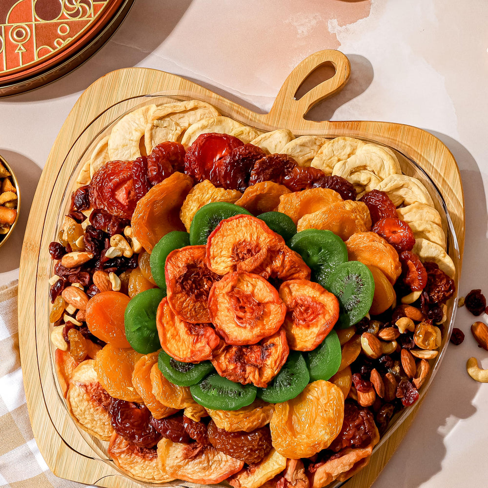 Bonnie and Pop holiday gift tray ready for celebrations and gifting this season.