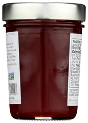 Bonnie's Jams Red Pepper Jelly jar being poured for dips and sauces