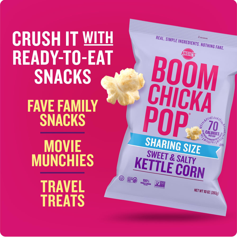 Angie's BOOMCHICKAPOP gluten-free snack with simple ingredients.