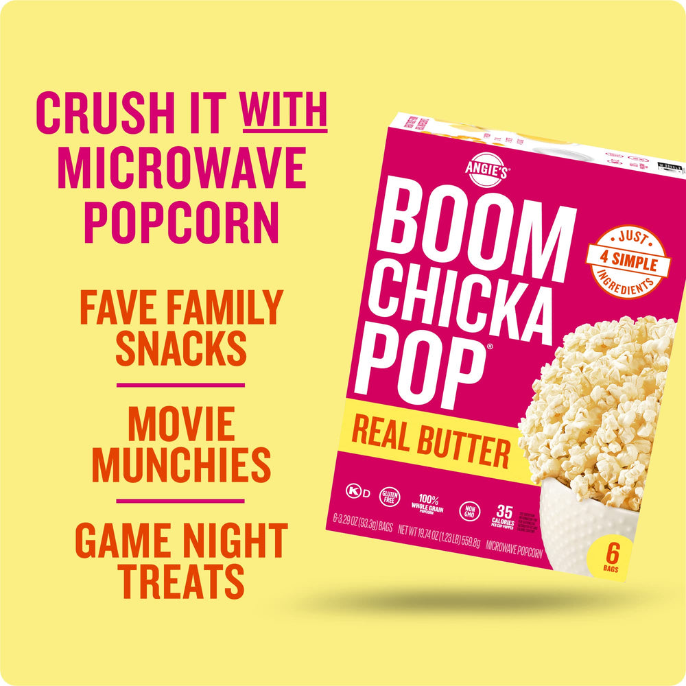 Popcorn poured into a cup shows light, fluffy texture.