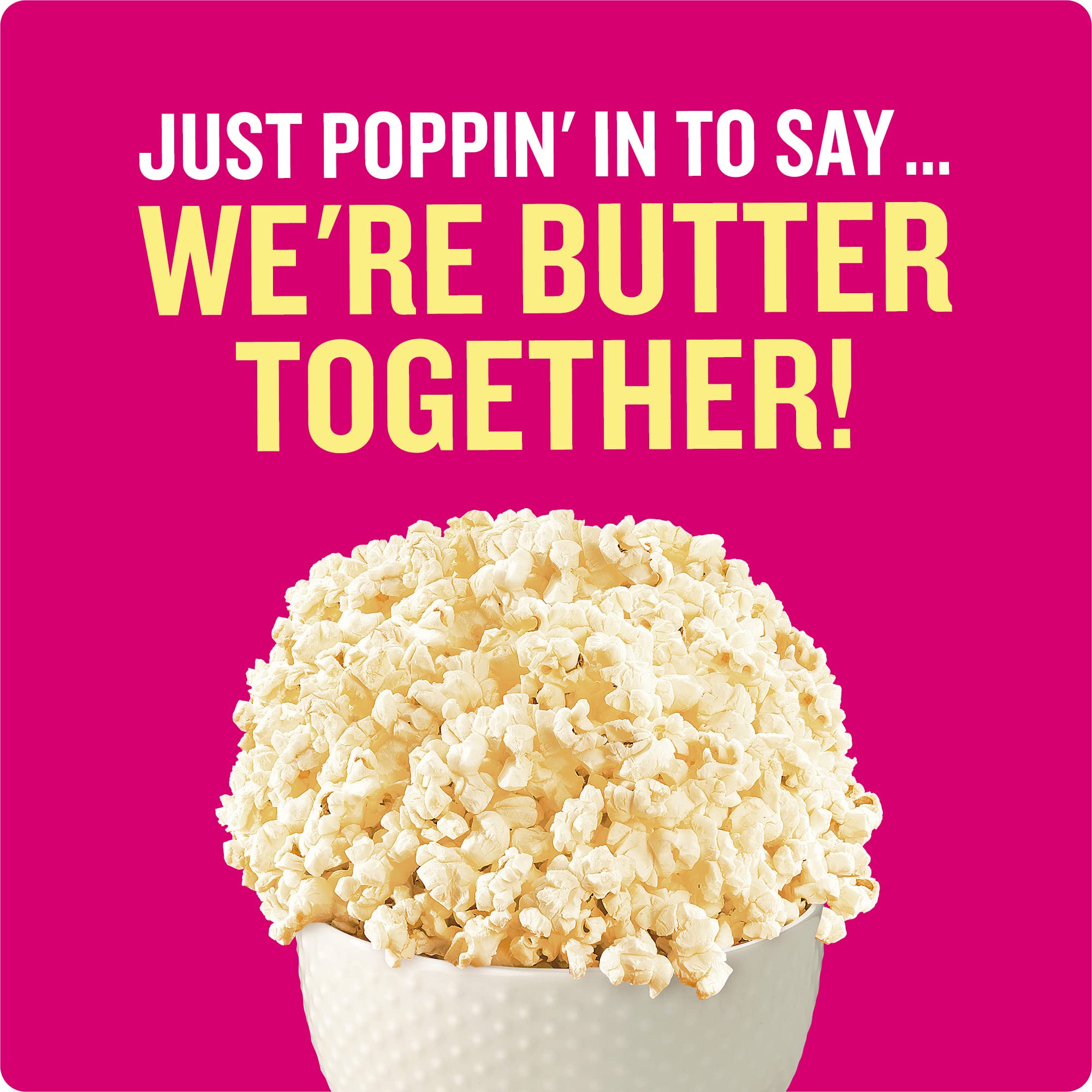 Popcorn served in a bowl ideal for movie night.