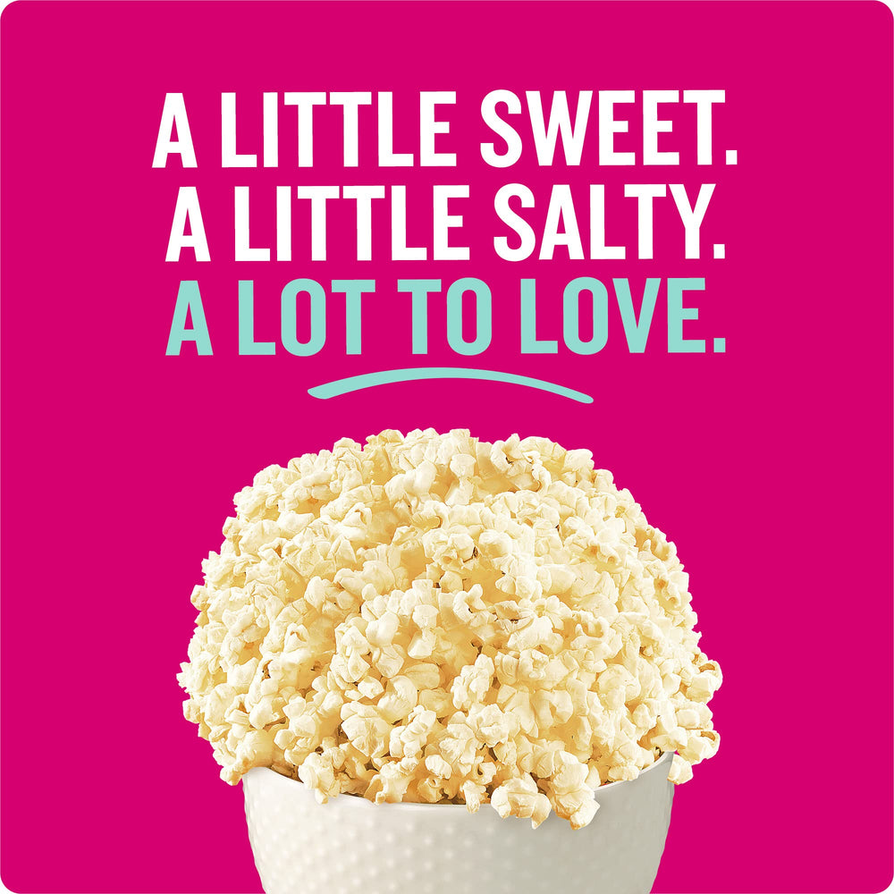 Angie's BOOMCHICKAPOP bowl of kettle corn for movie night.