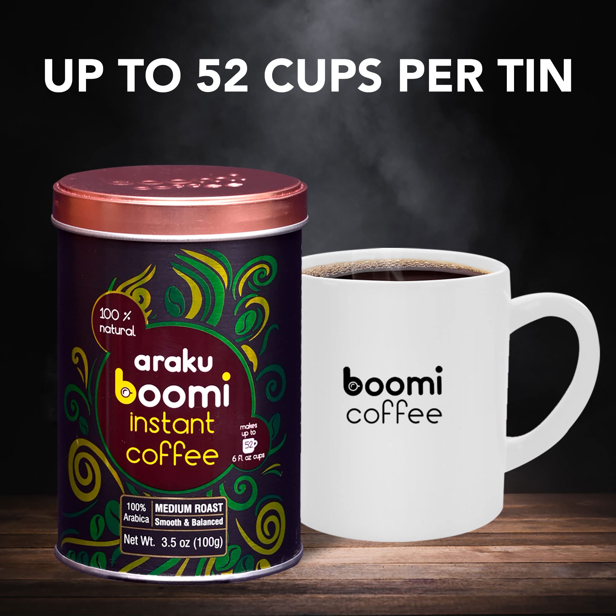 Boomi Instant Coffee cold brew prep, ready for flavorful brew anywhere.