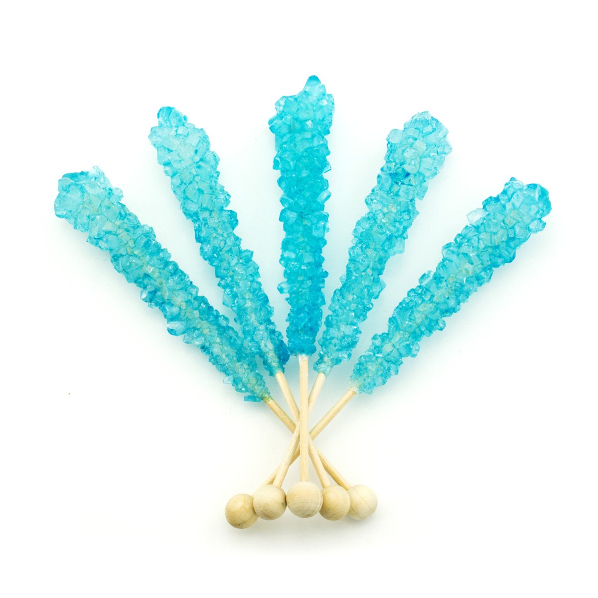 Boone's Mill Blueberry Rock Candy Stick adds bright décor to candy bars and buffets.