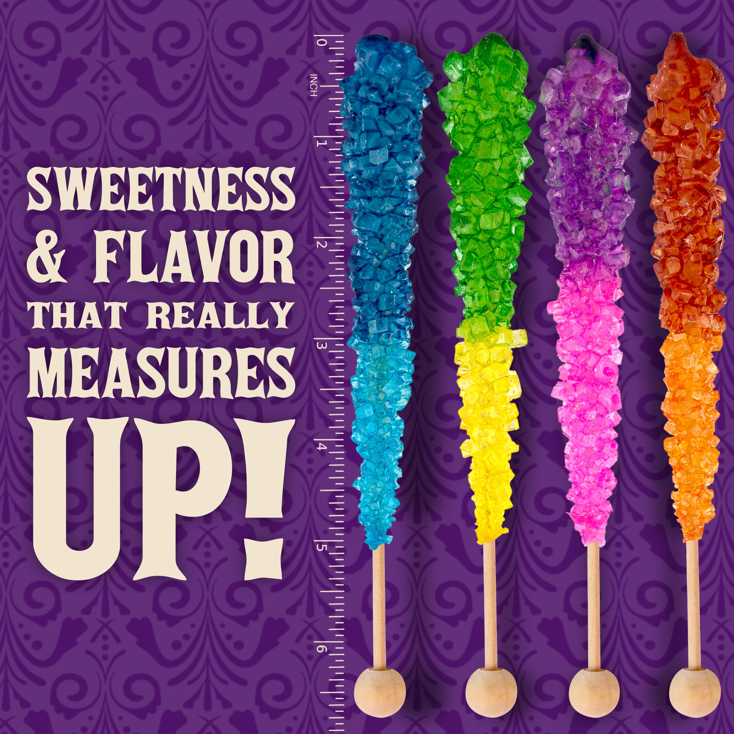 Boone's Mill Rocksicles cotton candy grape stick evokes retro sweetness.