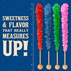 Boone's Mill XL rock crystal candy stick green watermelon for color accents