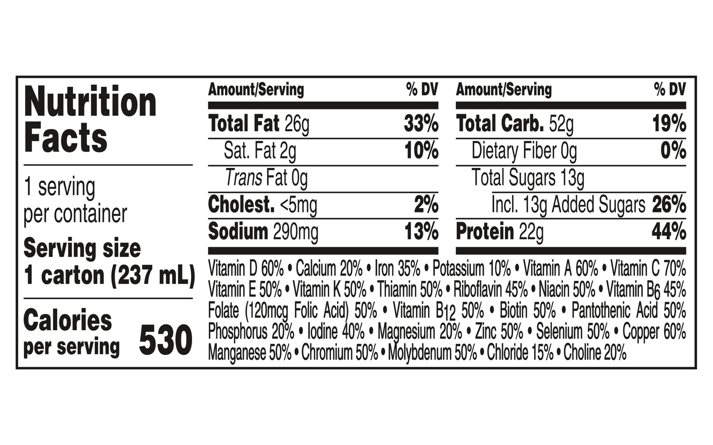 BOOST bottle on shelf display emphasizes convenient everyday nourishment.