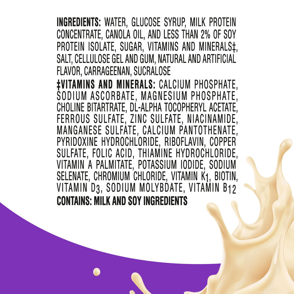 BOOST Calorie Smart Drink Vanilla Delight bottle with balanced calories for smart snacking
