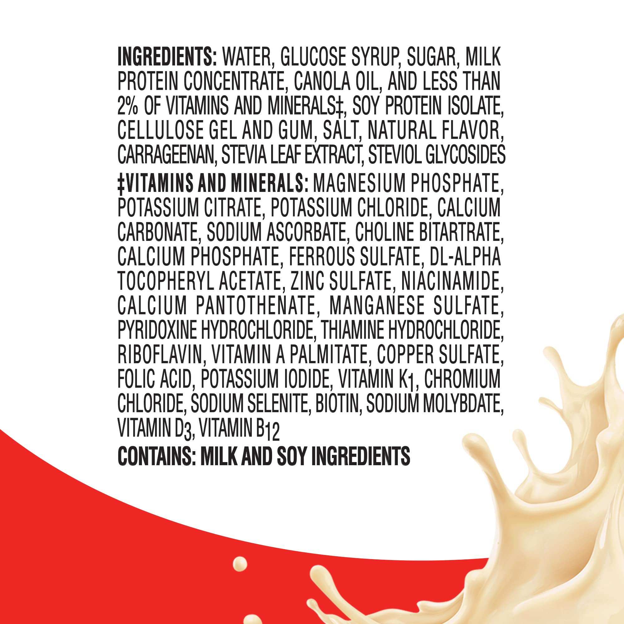 Serving idea BOOST Original Vanilla shake as breakfast or snack
