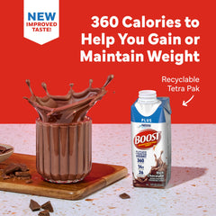 BOOST Plus provides 26 vitamins and minerals for daily wellness.