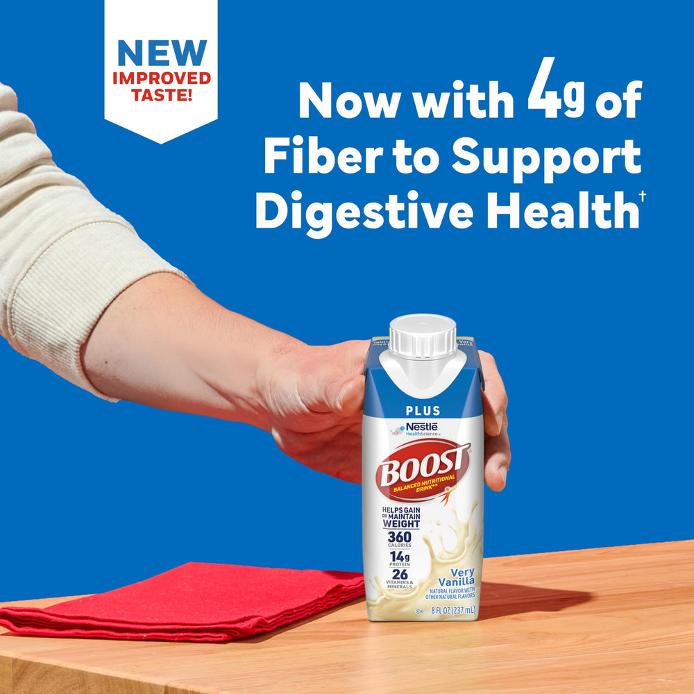 Gluten-free BOOST Plus label supports allergen-conscious choices