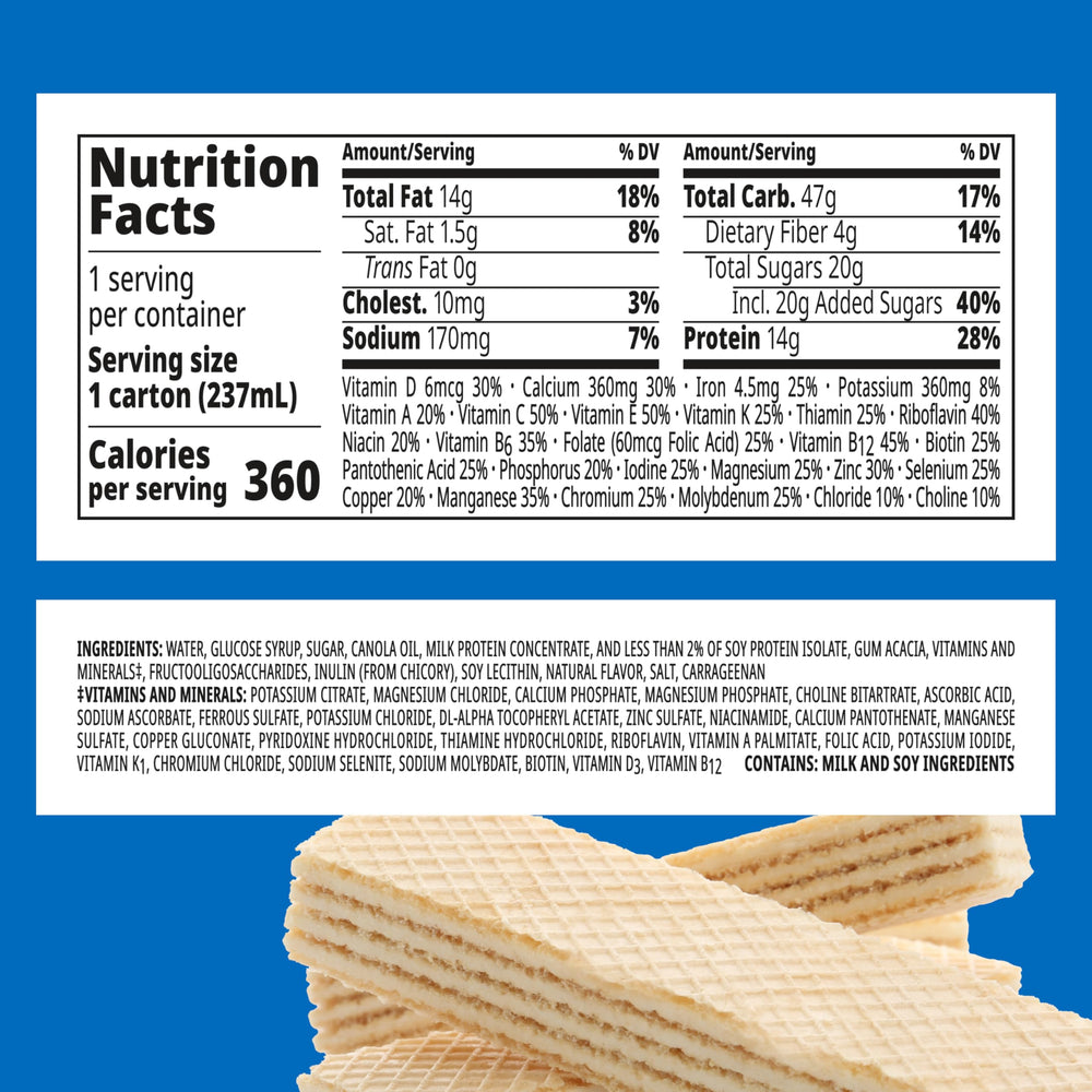 Recyclable Tetra Pak packaging for BOOST Plus emphasizes eco-friendly convenience