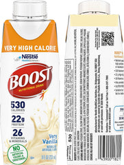 BOOST Chocolate pour highlights convenient energy support in drink form