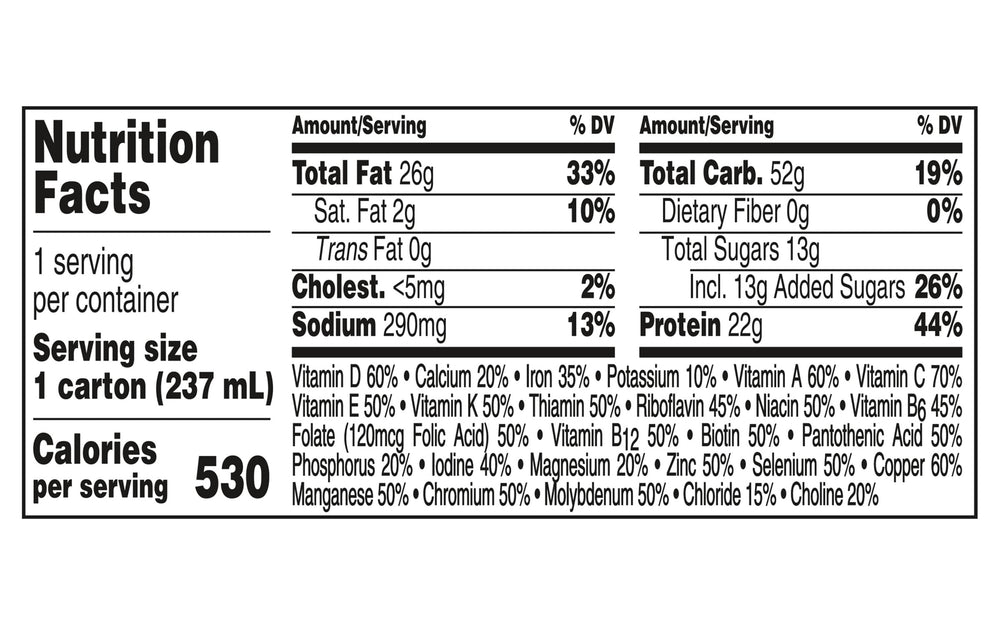 Boost VHC serving idea vanilla invites you to pair with meals or as a mini-meal.