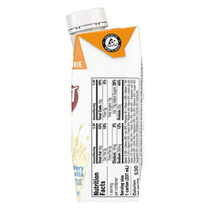 BOOST VHC vanilla served over ice for a lighter texture and cool refreshment