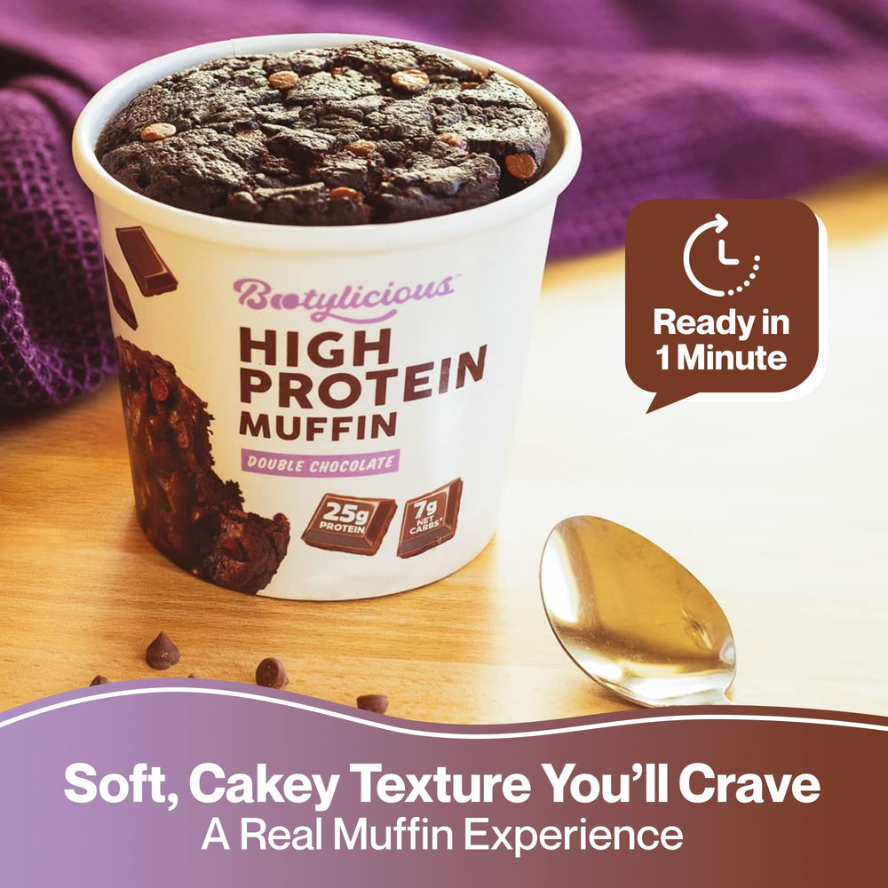 Bootylicious birthday cake muffin pack perfect for post-workout treats.