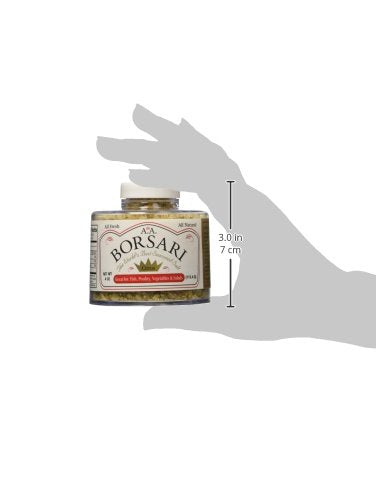 Small-batch packaging of Borsari Citrus Salt on shelf