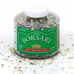 Borsari spice pour-top enables easy seasoning during weeknight meals