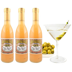 Close-up of Boscoli olive brine reveals natural ingredients.