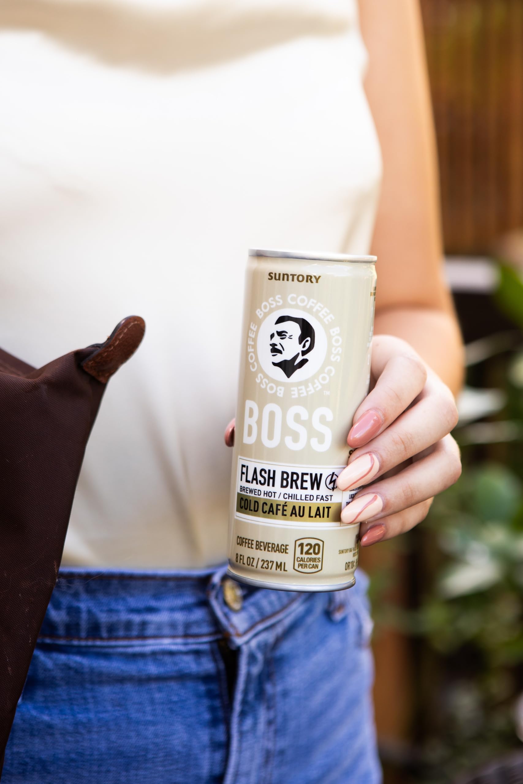 BOSS Coffee Japanese import label suggests premium flavor and authenticity.