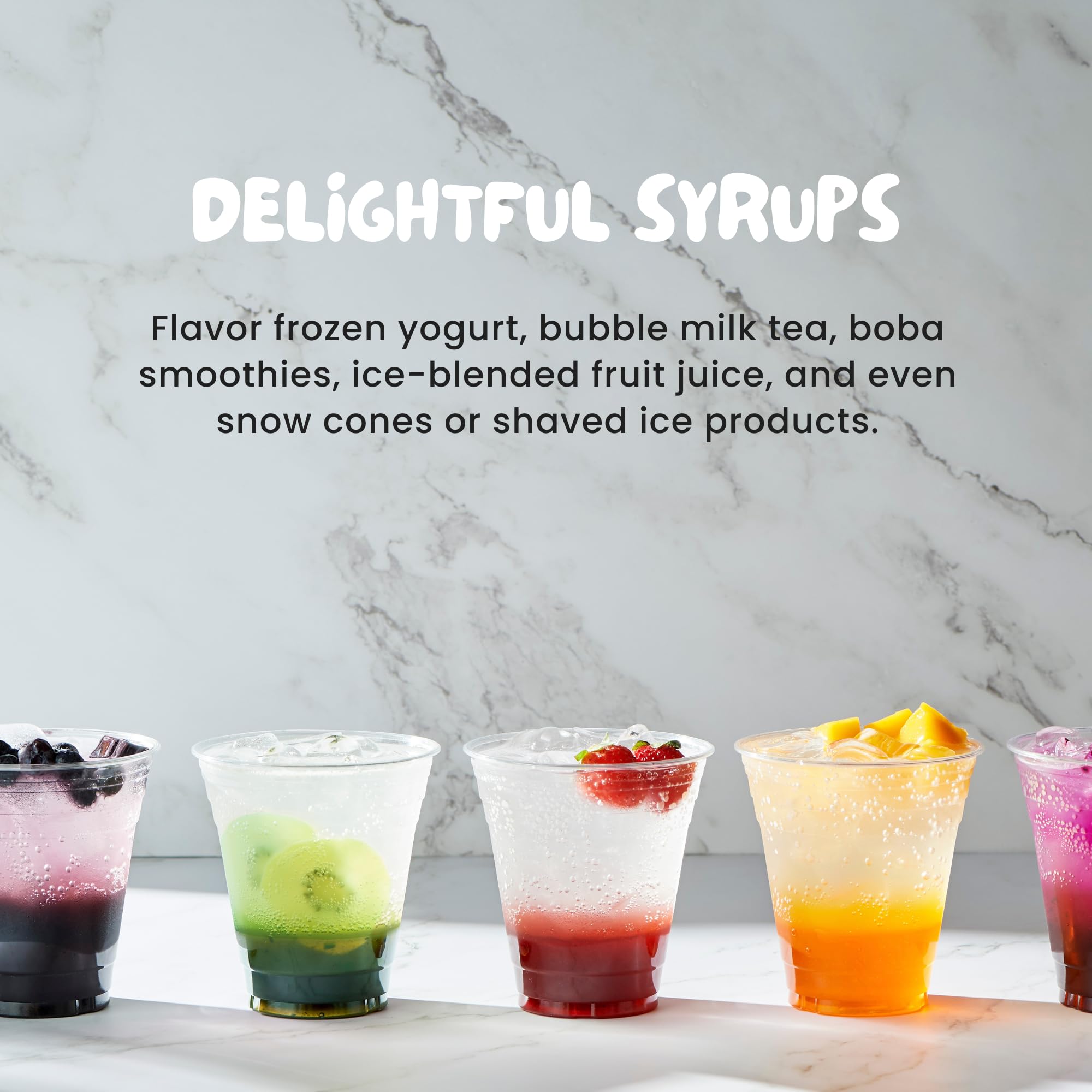 Bossen Lychee Syrup iced tea mix provides convenient lychee flavor