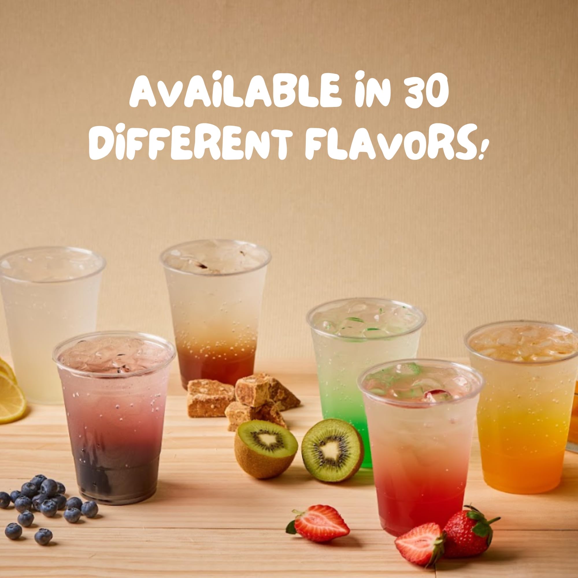 Bossen Lychee Syrup smoothie blend enhances fruit drinks with lychee aroma
