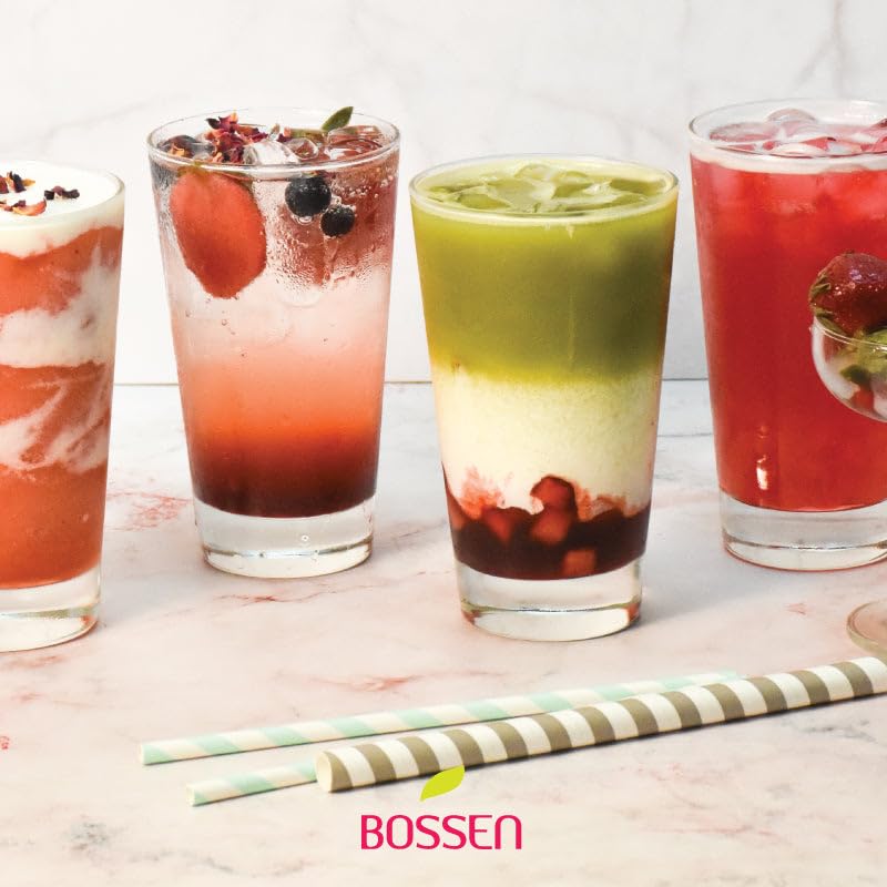 Mix Bossen Strawberry Syrup with tea for a vibrant infusion
