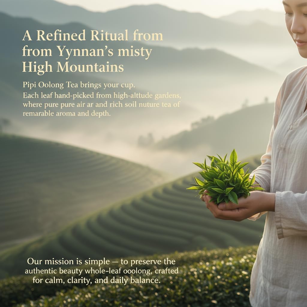 Bosteda Pipi Oolong aroma conveys floral sweetness ideal for daily rituals.