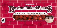 Creamy roasted peanuts with sugar coating in a bowl, Boston Baked Beans.