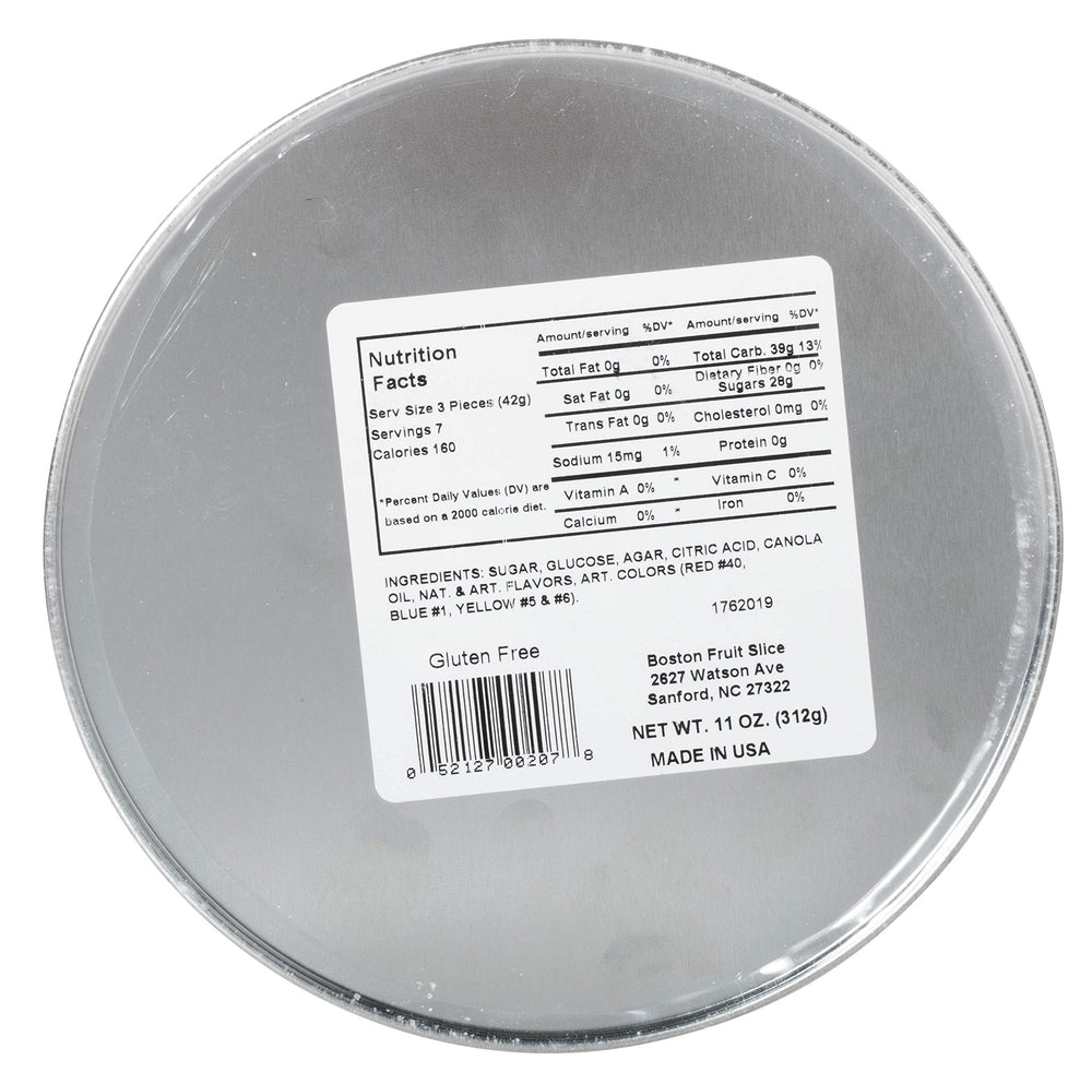 Boston Fruit Slices assorted flavors, vegan and allergen-free, gluten-free snack from the USA.
